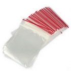 Е9980 Пакет Zip Lock 18х25 35 мкм (с красной полосой) Китай 