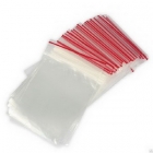 Е9992 Пакет Zip Lock 6х8 30 мкм (с красной полосой) (00136) 